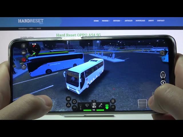 Video thumbnail for Gameplay of Bus Simulator: Ultimate on OPPO A54 5G – Efficiency Test