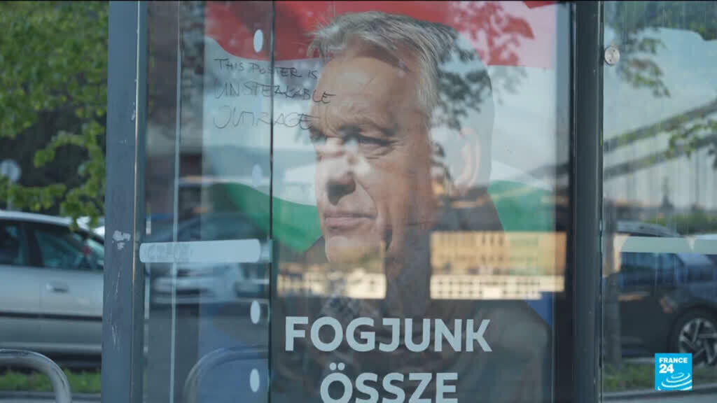 Video thumbnail for Hungary: Centre-right Tisza party tipped to defeat Orban's Fidesz