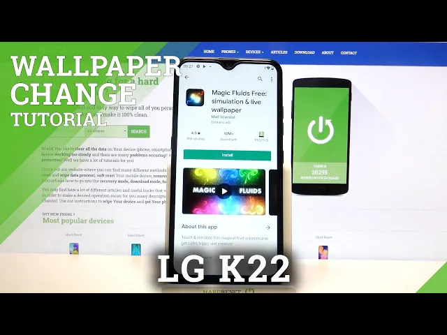 Video thumbnail for How to Download Magic Fluids Live Wallpaper on LG K22 – Apply Magic Fluid Wallpaper
