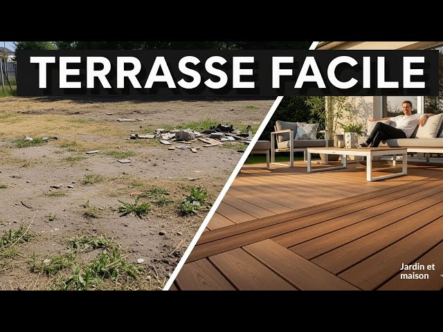 Video thumbnail for Le Secret d'une Terrasse Composite sur Plots Réussie en 5 Étapes