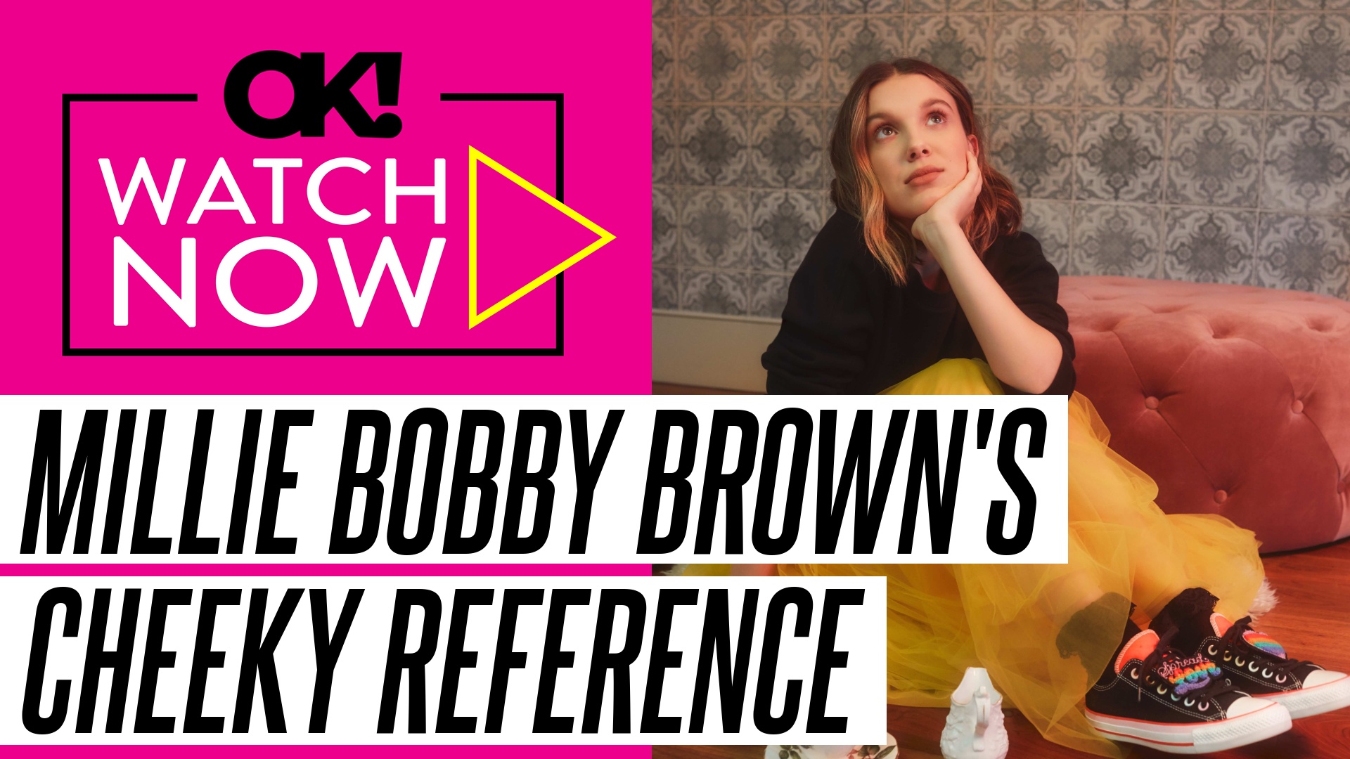 Video thumbnail for Millie Bobby Brown Makes Cheeky 'Love Island' Reference While Showing Off Her Toned Physique