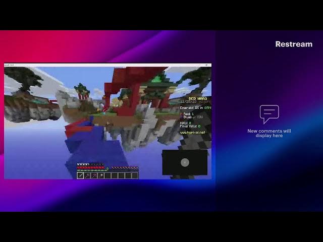 Video thumbnail for Playing Hypixel