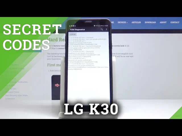 Video thumbnail for Secret Codes for LG K30 – Hidden Modes / Super Features