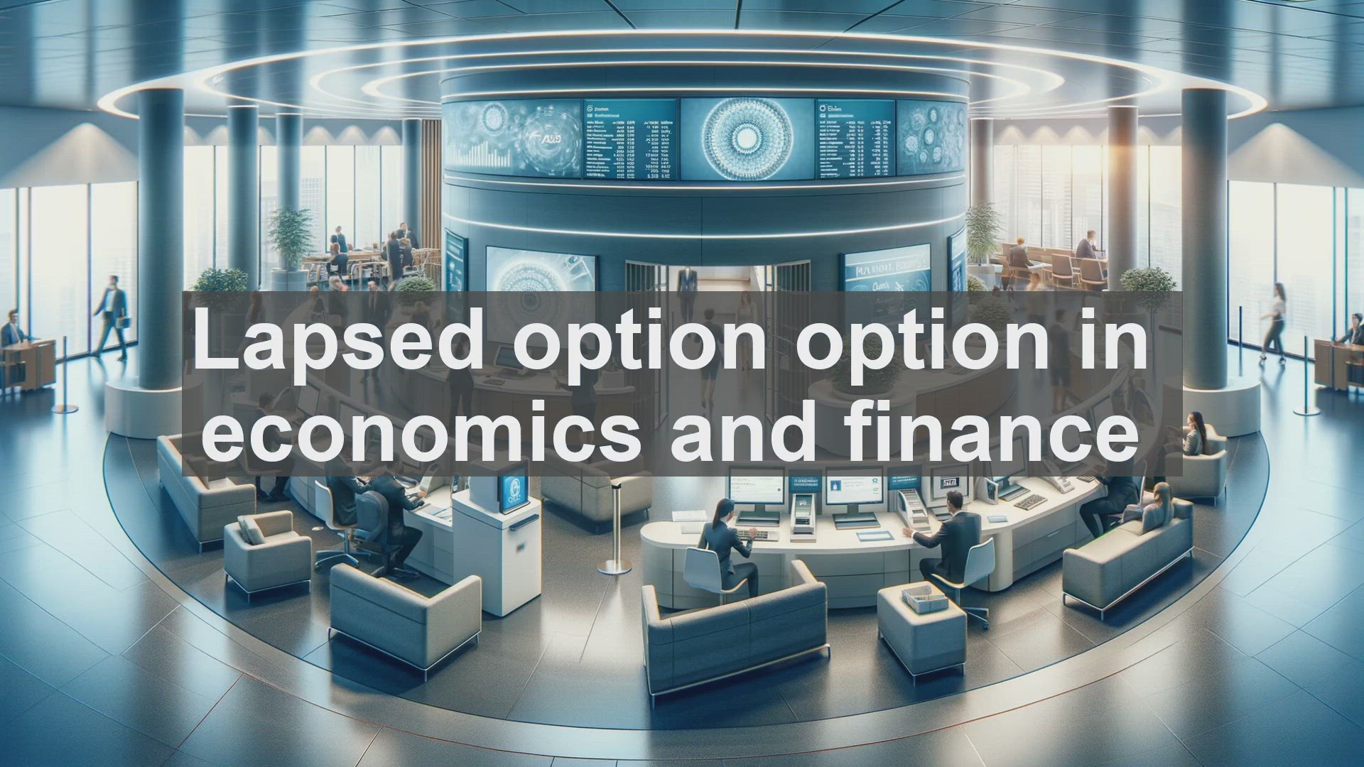 'Video thumbnail for Lapsed option option in economics and finance'