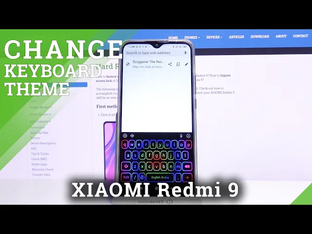 Video thumbnail for LED Keyboard XIAOMI Redmi 9 – Install Glowing Keyboard