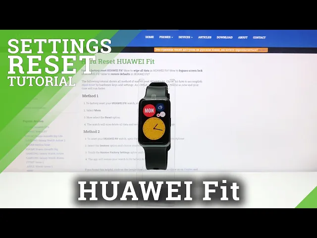 Video thumbnail for How to Force Restart HUAWEI Fit – Repair Not Responding Screen