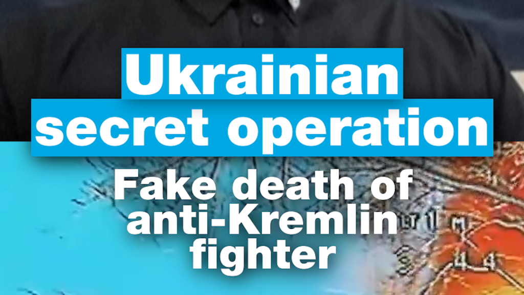 Video thumbnail for Secret operation unveiled: Ukraine fakes death of anti-Kremlin Russian fighter