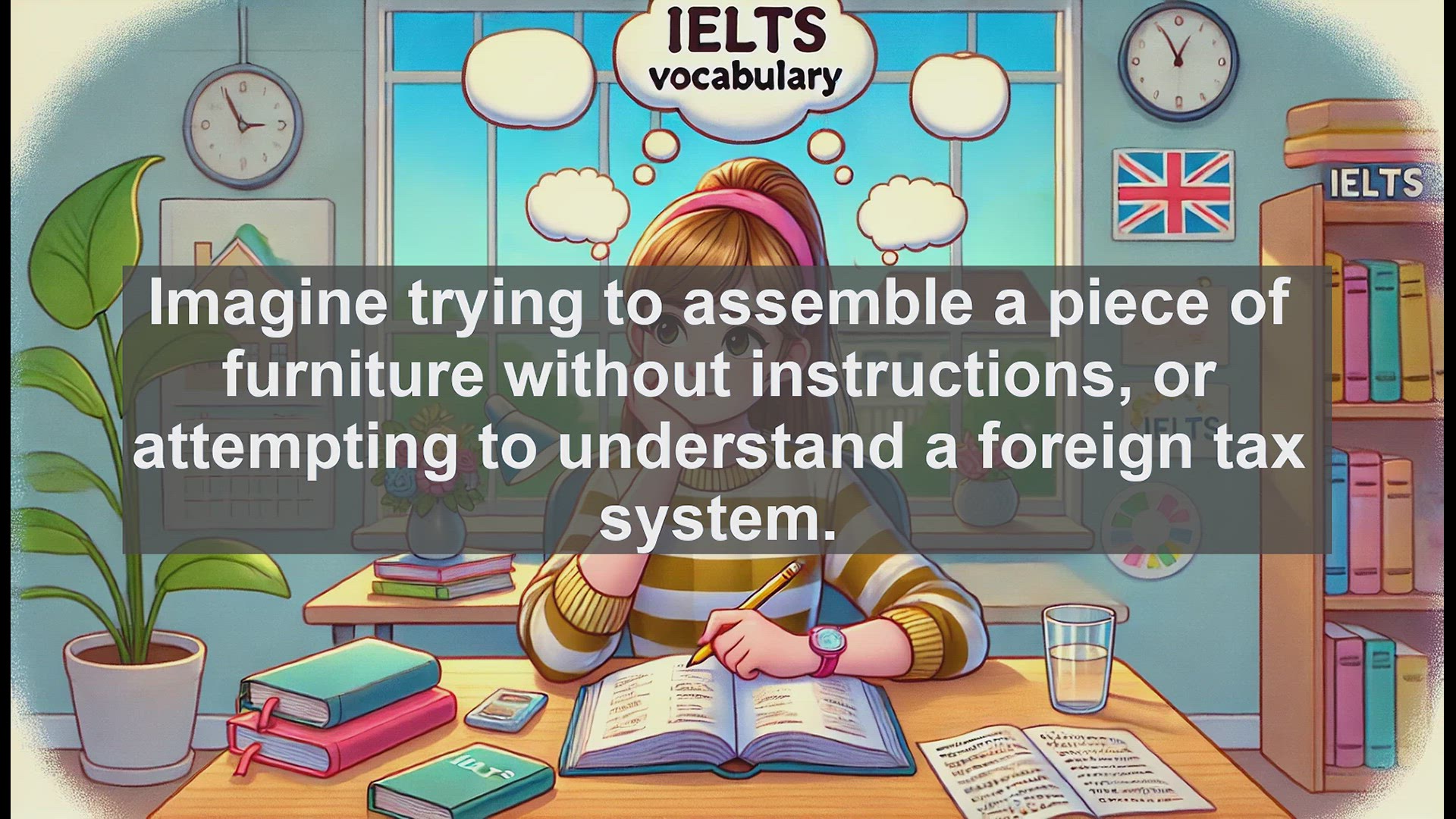 'Video thumbnail for 2500 Must Know IELTS 6.5 Vocabulary - Understanding 'Complicated': Meaning, Usage, and Tips for IELTS'