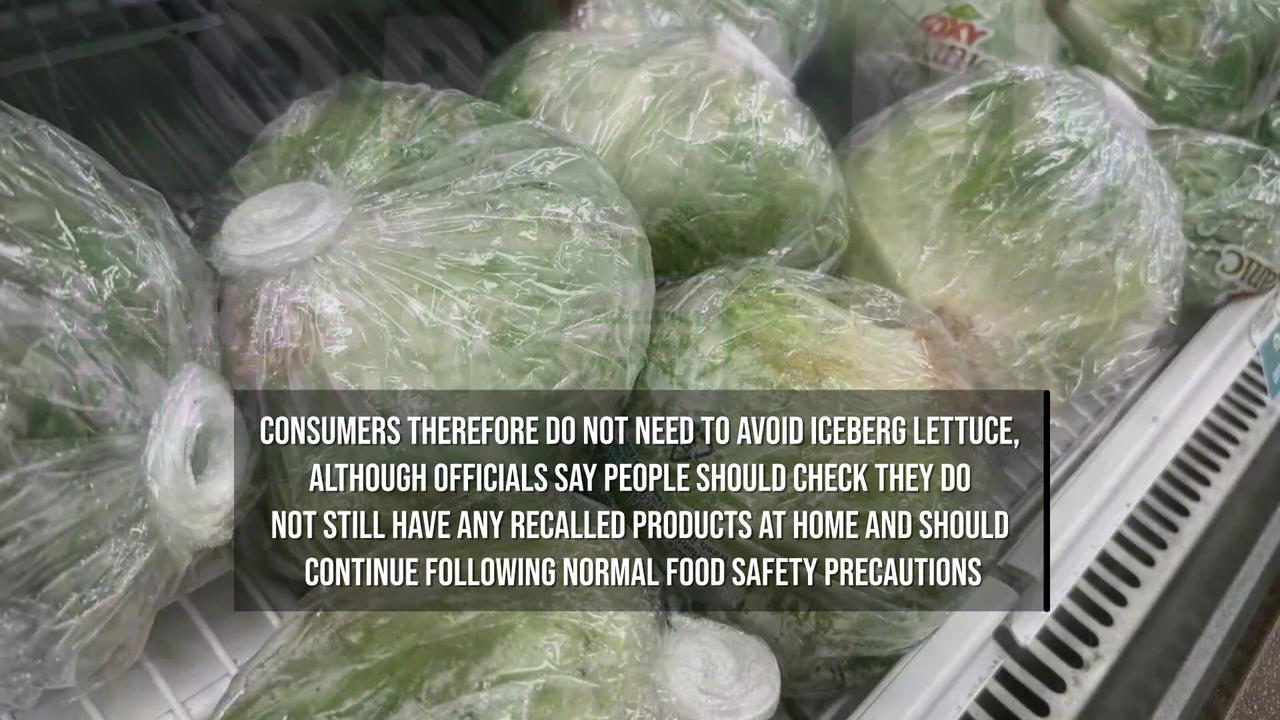 Video thumbnail for Iceberg Lettuce Considered Safe As Cyclosporiasis Outbreak Investigation Continues.