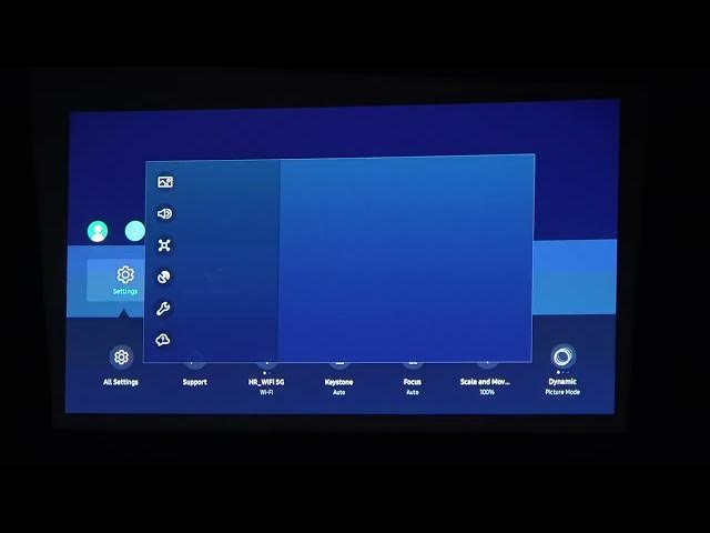 Video thumbnail for How To Change Picture Sharpness Level on SAMSUNG Freestyle Projector - Adjust Contract on Samsung