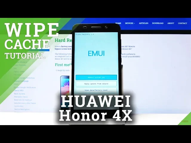 Video thumbnail for How to Wipe Cache Partition in Huawei Honor 4X – Clean Up EMUI System