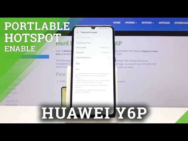 Video thumbnail for How to Configure Portable Hotspot in Huawei Y6P – Share Wi-Fi