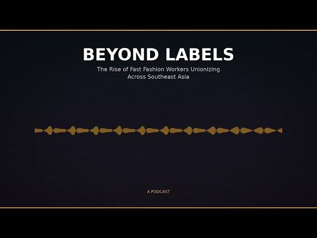 Video thumbnail for Beyond Labels: The Rise of Fast Fashion Workers Unionizing Across Southeast Asia