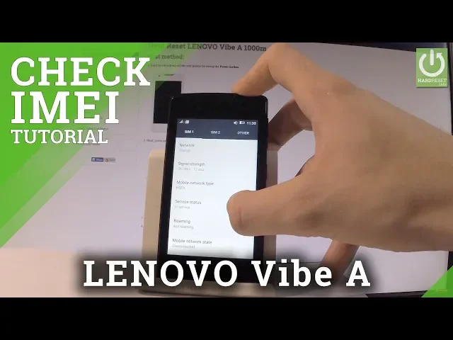 Video thumbnail for How to Check IMEI in LENOVO Vibe A - IMEI Info / All Methods