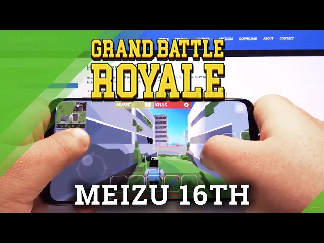 Video thumbnail for Battle Royale Game on MEIZU 16TH - Grand Battle Royale Gameplay