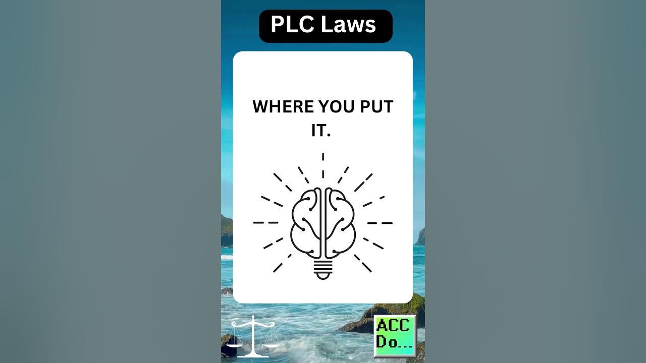 'Video thumbnail for PLC Laws #55 - WHEN PUTTING IT INTO MEMORY, REMEMBER...'