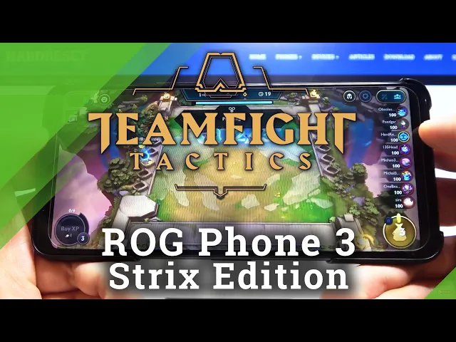 Video thumbnail for TFT Mobile Gameplay on ASUS ROG Phone 3 Strix Edition – Teamfight Tactics Game Test