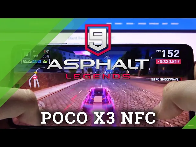 Video thumbnail for Asphalt 9 on POCO X3 NFC – High Graphics Test