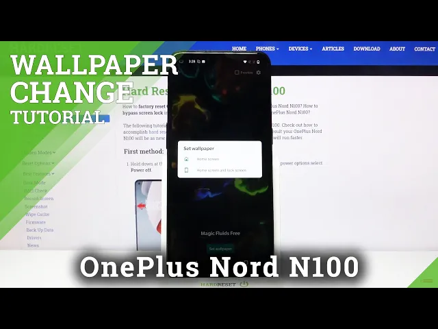 Video thumbnail for How to Download and Apply Live Wallpaper in OnePlus Nord N100 – Shadow Galaxy