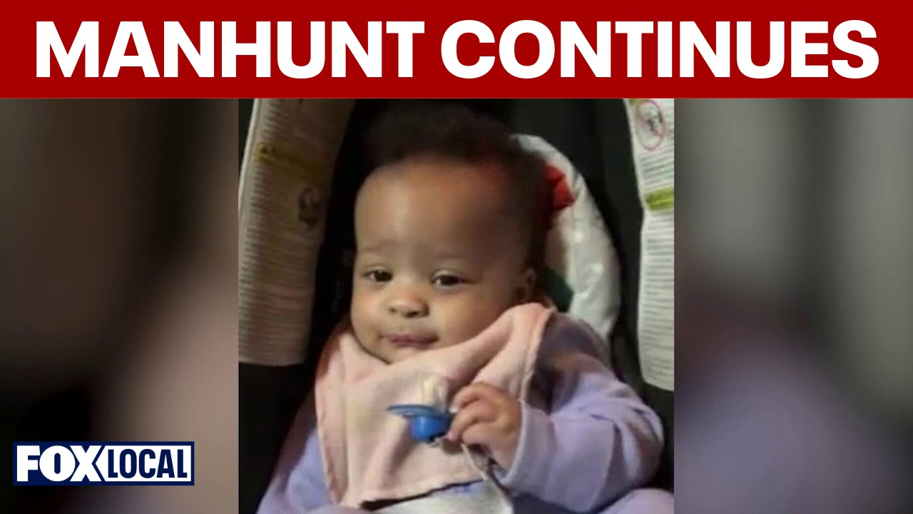 Video thumbnail for Manhunt for second suspect in 7-month-old's killing
