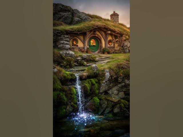 Video thumbnail for Top 10 Most Whimsical Hobbit Tiny Homes 🏡✨ #Shorts  #tinyhome #homedecor #hobbit #lotr