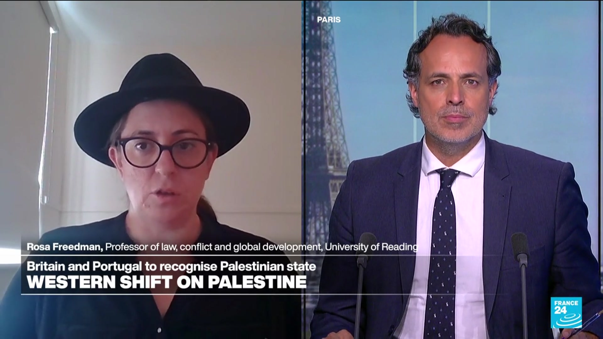 'Video thumbnail for Western shift: British and Portugal to recognise Palestinian state'