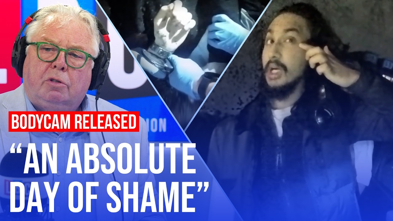 Video thumbnail for LBC callers react as bodycam is released in Henry Nowak murder