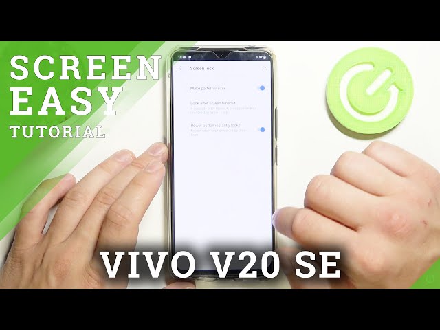 Video thumbnail for How to Hide Pattern Line in VIVO V20 SE? Screen Security