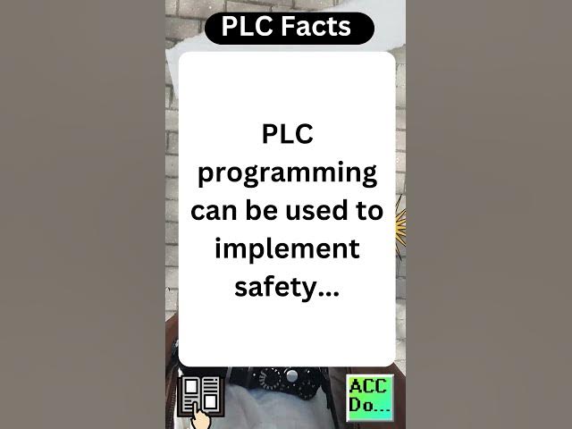 'Video thumbnail for PLC Facts - PLC implement safety...'