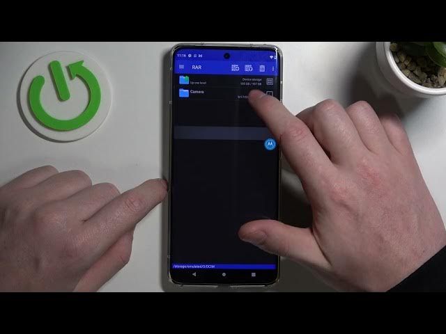 Video thumbnail for How To Unpack Rar & Zip Files on MOTOROLA Edge 30 Fusion