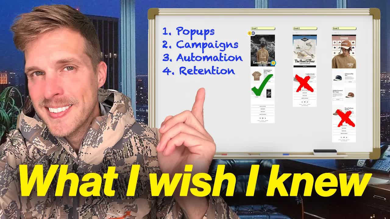 Video thumbnail for Oren Meets World: master email marketing for brands: step-by-step guide to campaigns, automation, and retention