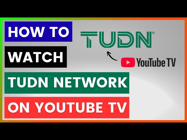 Video thumbnail for How To Watch TUDN Network On YouTube TV? [in 2026]
