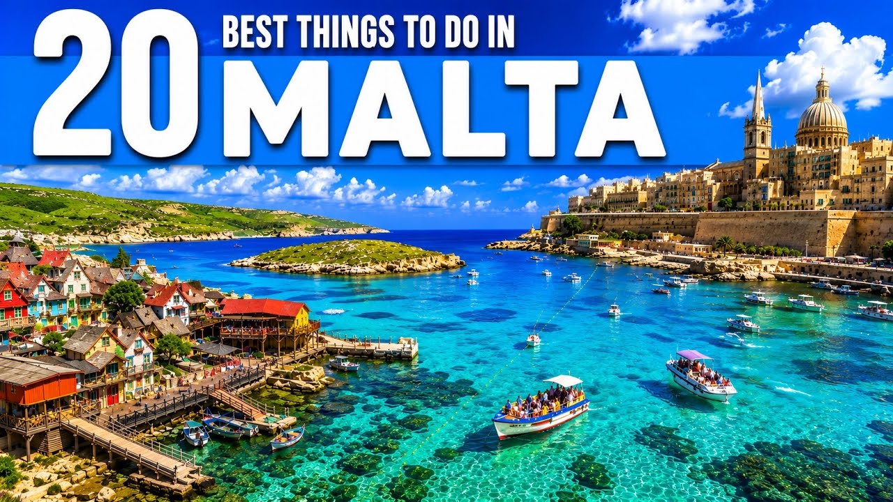 Video thumbnail for Malta Travel Guide: Best Things To Do in Malta 2026 4K