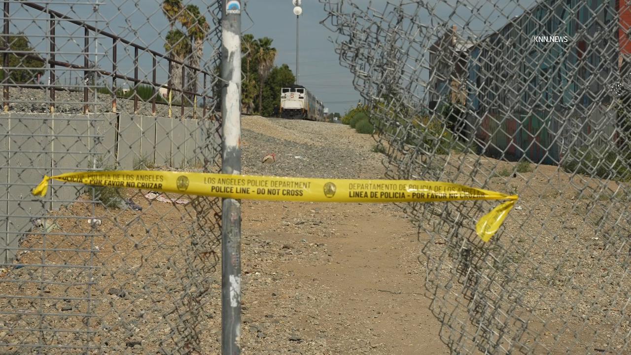Video thumbnail for US, Los Angeles: Northridge Pedestrian Fatality in Train Incident.