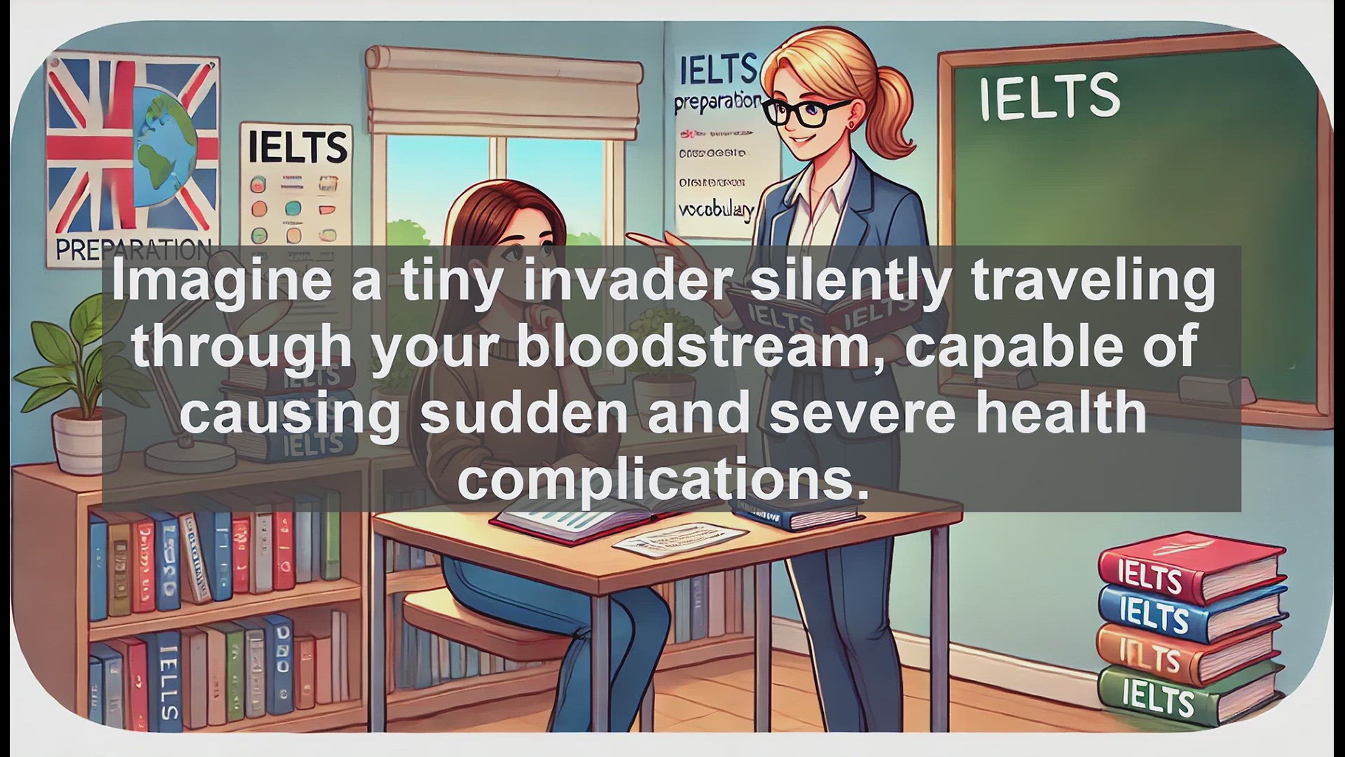 'Video thumbnail for 5000 Must Know IELTS 8.0 Vocabulary - Embolism: A Critical Medical Term for IELTS Success'