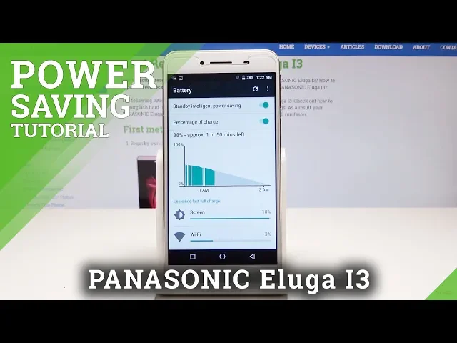 Video thumbnail for How to Activate Power Saving Mode in PANASONIC Eluga I3 - Low Power Solution