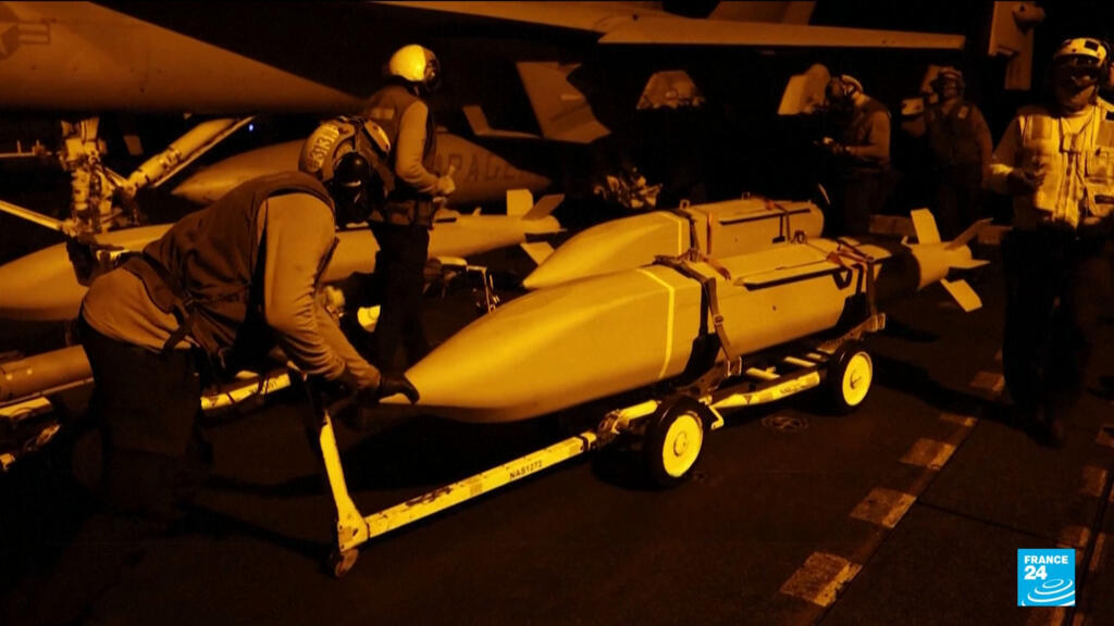 Video thumbnail for Fears over Gulf shipping and water rise as US-Iran trade strikes