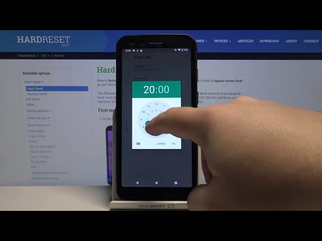 Video thumbnail for How to Enable Night Mode in CAT S62 Pro – Use Eye Comfort Mode
