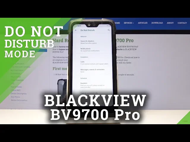 Video thumbnail for How to Mute the Sound on Blackview BV9700 Pro - Do Not Disturb