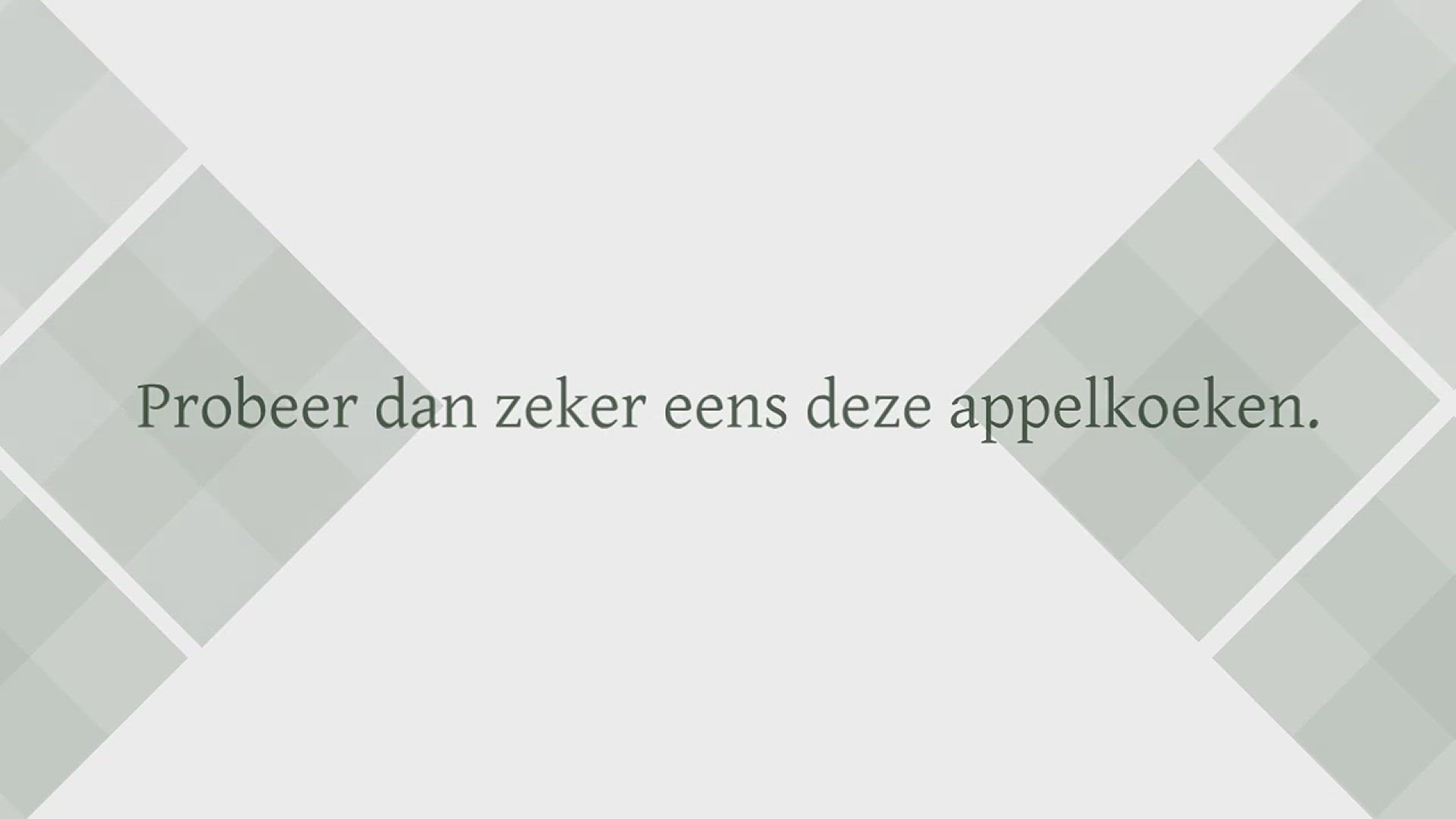 Video thumbnail for APPELKOEKEN: HEERLIJK VOOR BIJ DE KOFFIE OF THEE