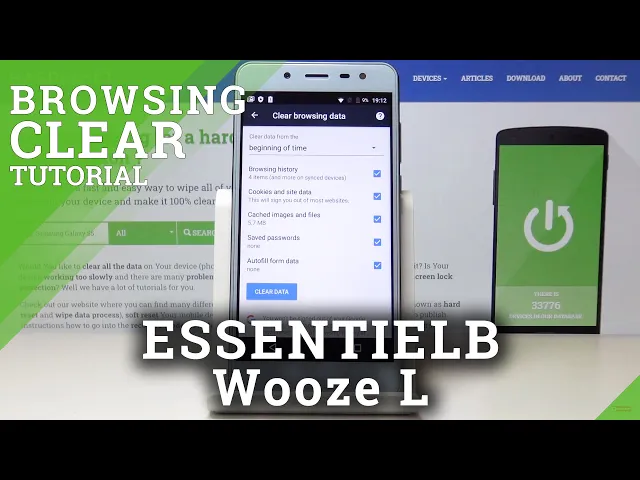 Video thumbnail for How to Clear Browsing Data in ESSENTIELB Wooze L – Remove Chrome Data