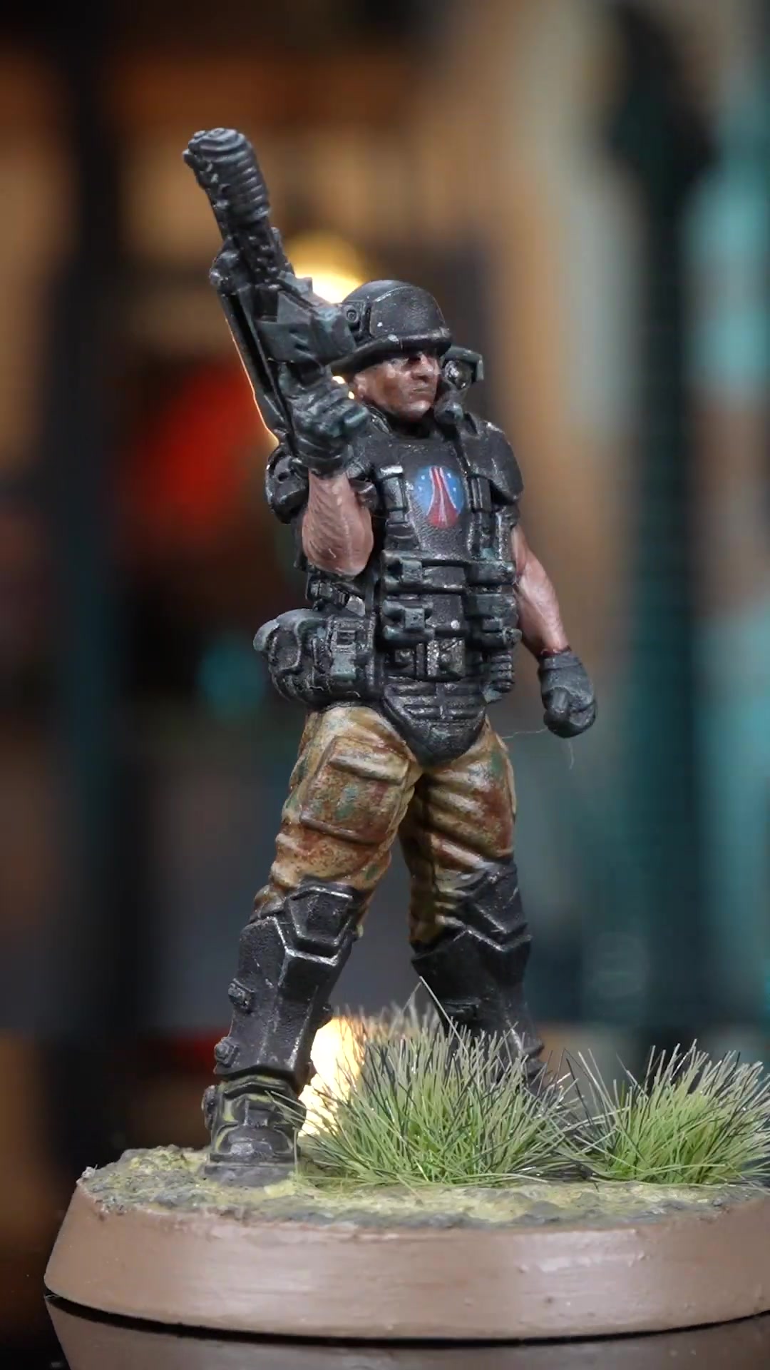 'Video thumbnail for Easy Sponge Camo #shorts #miniaturepainting'