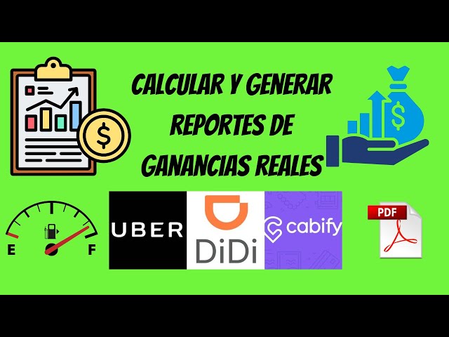 Video thumbnail for Calcular ganancias reales en Uber Didi y Cabify ONLINE GRATIS!