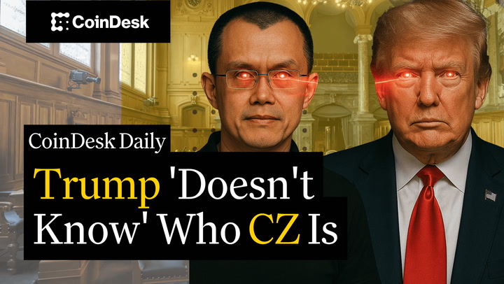 Video thumbnail for Trump Claims He 'Doesn't Know' Who CZ Is Despite Presidential Pardon