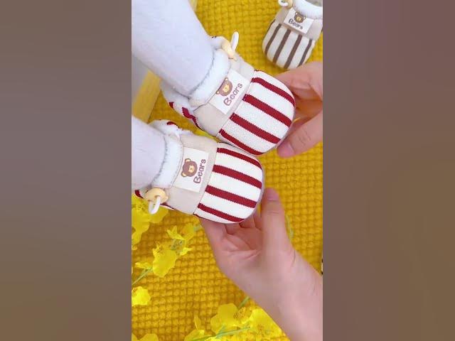 Video thumbnail for Warm Baby Shoes for Winter #GoodMaternityAndBabyProducts