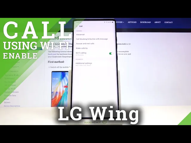 Video thumbnail for How to Activate Wi-Fi Calling on LG Wing – Turn On Wi-Fi Calling