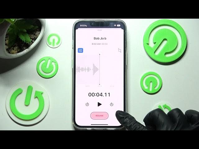 Video thumbnail for How to Record Sounds in iPhone 14 | iOS Voice Recorder