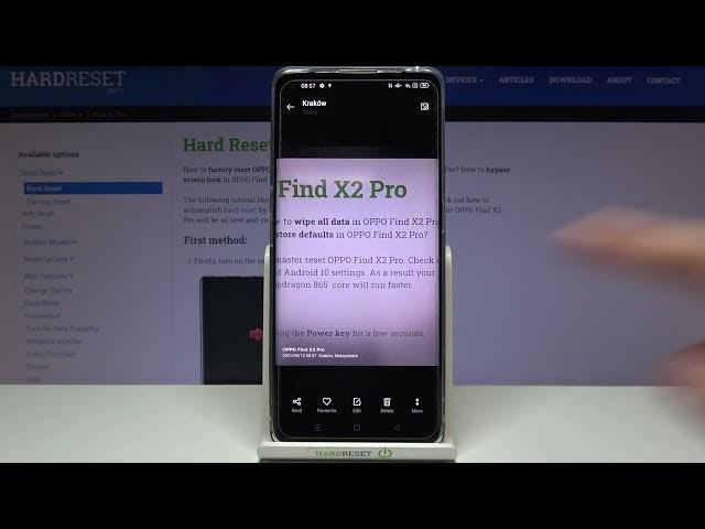 Video thumbnail for How to Turn On / Off Camera Watermark on OPPO Find X2 Pro?