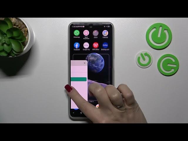 Video thumbnail for ZTE Blade V40s - Add & Remove Home Screen Widgets
