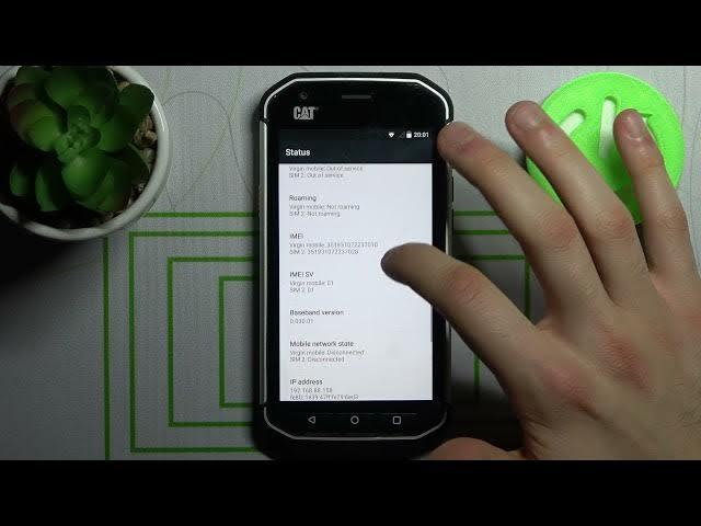 Video thumbnail for How to Check Device Model on CAT S40 - Find Device Model